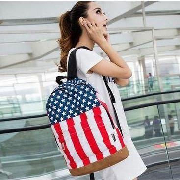 American Flag Backpack