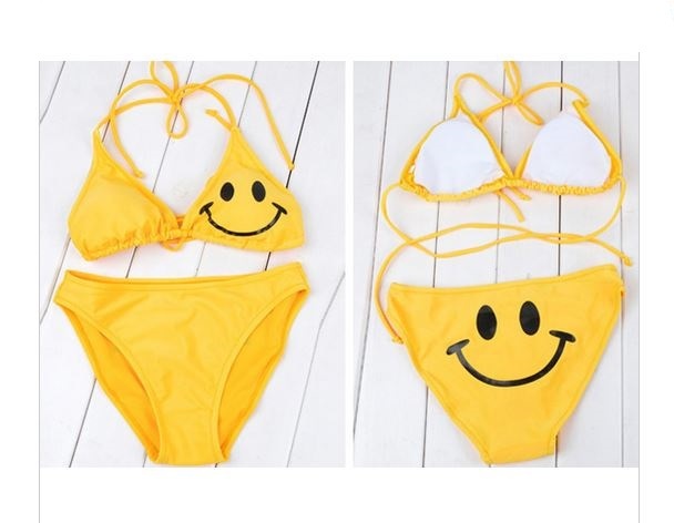 face print swimsuit