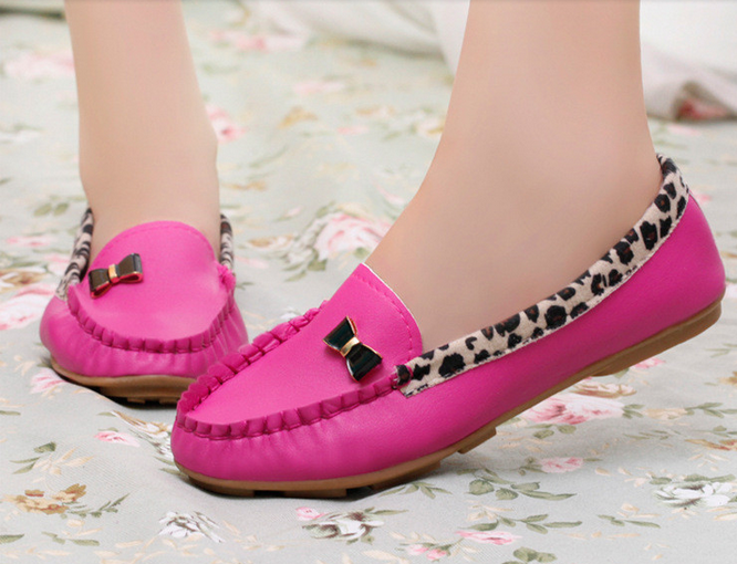 Fashion Leopard Flats Heel Shoes on Luulla